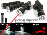 z Matrix LCILS - 15 LED Tac Light With Integrated Laser System