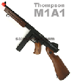 Bone Yard - Full Metal Thompson AEG with metal gearbox Airsoft AEG. (Store Display, Non-Working Or Refurbished Models)