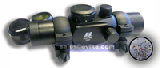 NC Star 1x30 Full Metal T-Type Red Dot Scope w. Built In Weaver Rail Base