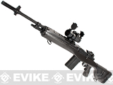 G&P M14 DMR Custom Airsoft AEG Sniper Rifle w/ Red Dot Scope (Package: Gun Metal / Gun Only)