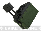 A&K 1500 Round Box Magazine for Airsoft M249 Series AEG (Color: Ranger Green) A&K 1500 Round Box Magazine for Airsoft M249 Series AEG (Color: Ranger Green)