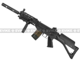 z Evike Custom SIG 552 RIS w/ Mock Silencer and PEQ Battery Box