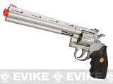 UHC Cobra  Spring Revolver (Length: 8" / Silver with Black Grips)