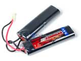 <b>Matrix High Performance 9.6V 2300mAh Ni-MH Custom Type Battery (For M4 Hand Guard, PEQ box, AK47 and AUG)</b> <b>Matrix High Performance 9.6V 2300mAh Ni-MH Custom Type Battery (For M4 Hand Guard, PEQ box, AK47 and AUG)</b>