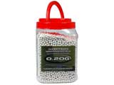 Matrix 0.20g Match Grade 6mm Airsoft BB Jar - 10000/ White