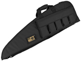 Evike.com 42" Deluxe Padded Rifle Case with External Magazine Pockets  (Color: Black)