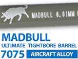 Madbull Airsoft AEG 6.01mm Ultimate Tightbore Barrel 7075 Aircraft Aluminum (455mm) Madbull Airsoft AEG 6.01mm Ultimate Tightbore Barrel 7075 Aircraft Aluminum (455mm)