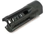 POF Type Steel Flashhider for Airsoft AEG Rifles (14mm-)