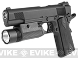 WE Full Metal 1911 KB Custom Airsoft Gas Blowback with Railed Frame / Threaded Barrel WE Full Metal 1911 KB Custom Airsoft Gas Blowback with Railed Frame / Threaded Barrel