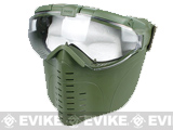 GA Airsoft / Paintball Pro Goggles System w/ Fan Ventilation - Ranger Green