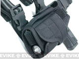 Matrix Tornado Universal Tactical Thigh / Drop Leg Holster (Black / Left)