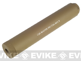 CQB Master 180mm Airsoft Pro Barrel Extension / Mock Suppressor System - Dark Earth CQB Master 180mm Airsoft Pro Barrel Extension / Mock Suppressor System - Dark Earth