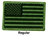 Matrix Velcro U.S. IFF Flag Patch - Regular. (OD)
