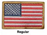 Matrix Velcro U.S. IFF Flag Patch - Regular. (Full Color)