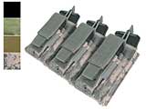 Condor MOLLE Triple Kangaroo M4 & Pistol Mag Pouch - Tan Condor MOLLE Triple Kangaroo M4 & Pistol Mag Pouch - Tan