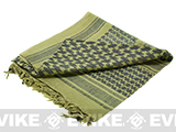 Matrix Woven Coalition Desert Shemagh / Scarves - (Green / Black) Matrix Woven Coalition Desert Shemagh / Scarves - (Green / Black)