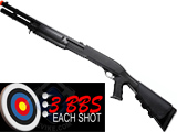 M3 3-Round Burst Multi-Shot Shell Loading Airsoft Riot Shotgun - Full Stock M3 3-Round Burst Multi-Shot Shell Loading Airsoft Riot Shotgun - Full Stock