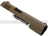CQB Master Complete 1911 5.1 Aluminum Slide Set for 1911 / HICAPA Airsoft Gas Blowback Series - Tan