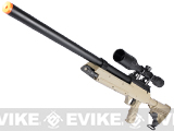 Matrix SR-2 MB06 Shadow Op Bolt Action Airsoft Sniper Rifle w/ LE Stock by WELL - Desert (2 Mags)