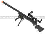 Echo1 M28 Bolt Action Airsoft Sniper Rifle w/ Bipod (Color: Black)