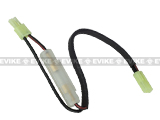 Matrix In-Line 300mm Fuse Holder w/ Fuse (Female Small Tamiya to Male Small Tamiya)