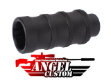 Angel Custom 14mm- CNC ak Special Force Krinkov Type Airsoft Flash Suppressor (14mm-)