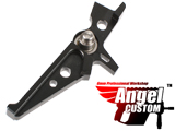 Angel Custom CNC Aluminum Tunable Trigger for M4 / M16 Series Airsoft AEG Rifles