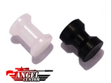 Angel Custom CNC "H-Hop" Hopup Spacer For All Airsoft AEG (Set of 2 / Black & Clear) Angel Custom CNC "H-Hop" Hopup Spacer For All Airsoft AEG (Set of 2 / Black & Clear)