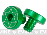Airsoft IPSC Aluminum Grip Screw For Hi-CAPA Series Airsoft GBB - Green