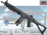 ICS Licensed SIG Sauer SIG 551 Commando New Gen. Full Metal Airsoft AEG ICS Licensed SIG Sauer SIG 551 Commando New Gen. Full Metal Airsoft AEG