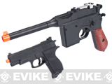WWII Collector's Edition Airsoft Mauser Pistol w/ Bonus Spring Pistol