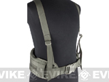 Matrix TMC MOLLE Gen II Belt with Suspenders - (Ranger Green)