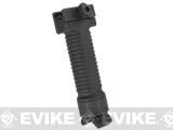 Avengers Scar Type Vertical Support Tactical Bi-pod Grip (Color: Black)