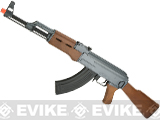CYMA Sport AK47 Airsoft AEG Rifle (Model: Faux Wood Furniture / Gun Only)