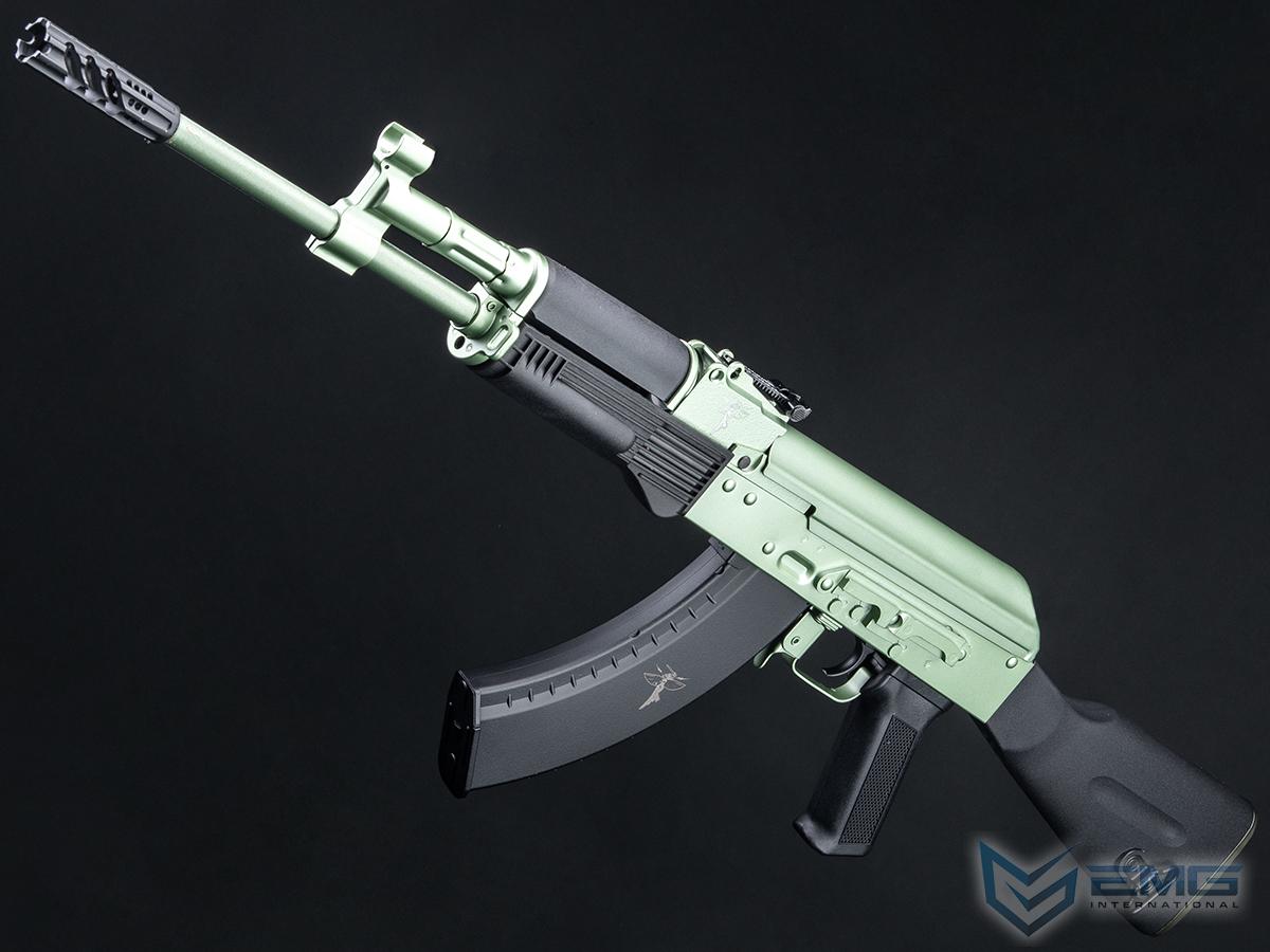 EMG Licensed Rifle Dynamics AK Airsoft AEG Rifle by CYMA (Model: Limited  Edition Retro / Metallic Sage)