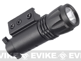 NcSTAR 1 Watt LED Compact Combat Tactical Flashlight with Rifle / Pistol Weaver Mount NcSTAR 1 Watt LED Compact Combat Tactical Flashlight with Rifle / Pistol Weaver Mount
