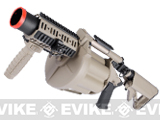 ICS MGL Full Size Airsoft Revolver Grenade Launcher - Tan