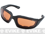 Bobster FOAMERZ II Shooting Sunglasses / Black Frame / Anti-Fog Amber / ANSI Z87 Bobster FOAMERZ II Shooting Sunglasses / Black Frame / Anti-Fog Amber / ANSI Z87