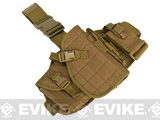 Lancer Tactical Drop Leg Platform w/ Holster and Pouch Set - Tan Lancer Tactical Drop Leg Platform w/ Holster and Pouch Set - Tan