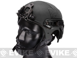 Matrix Professional Grade Airsoft IBH Helmet w/ NVG Mount Base & Rails - Black Matrix Professional Grade Airsoft IBH Helmet w/ NVG Mount Base & Rails - Black