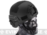 Pre-Order Estimated Arrival: 07/2013 --- Matrix Mich 2000 Helmet w/ NVG Mount & Side Rail For Airsoft - Black