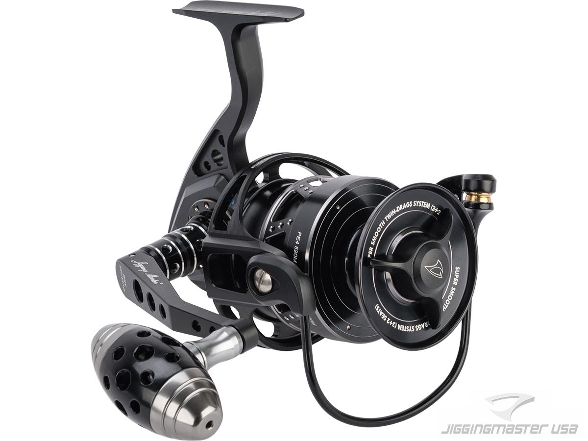 Jigging Master Monster Game High Speed Fishing Reel (Color: Black