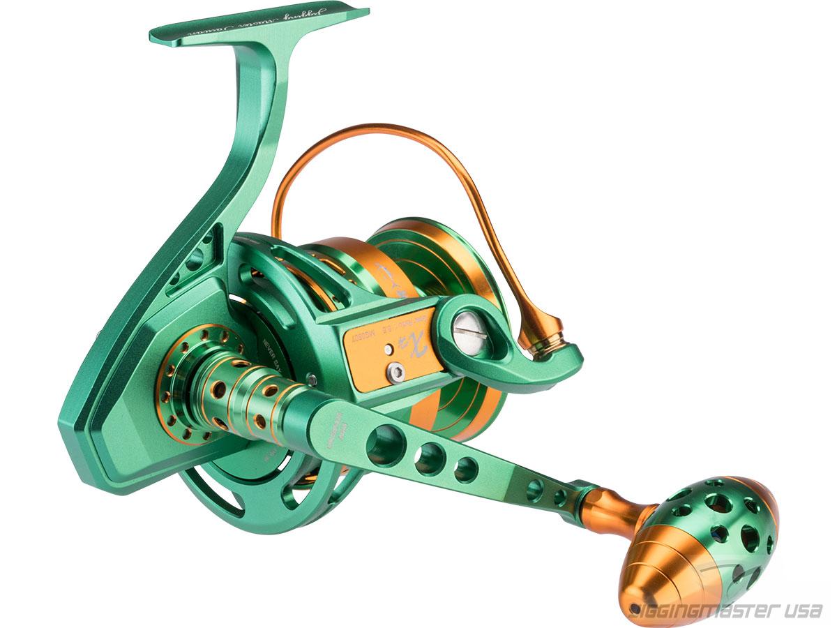 Jigging Master Monster Game Spinning Fishing Reel (Model: 5000XH / Black &  Gold)