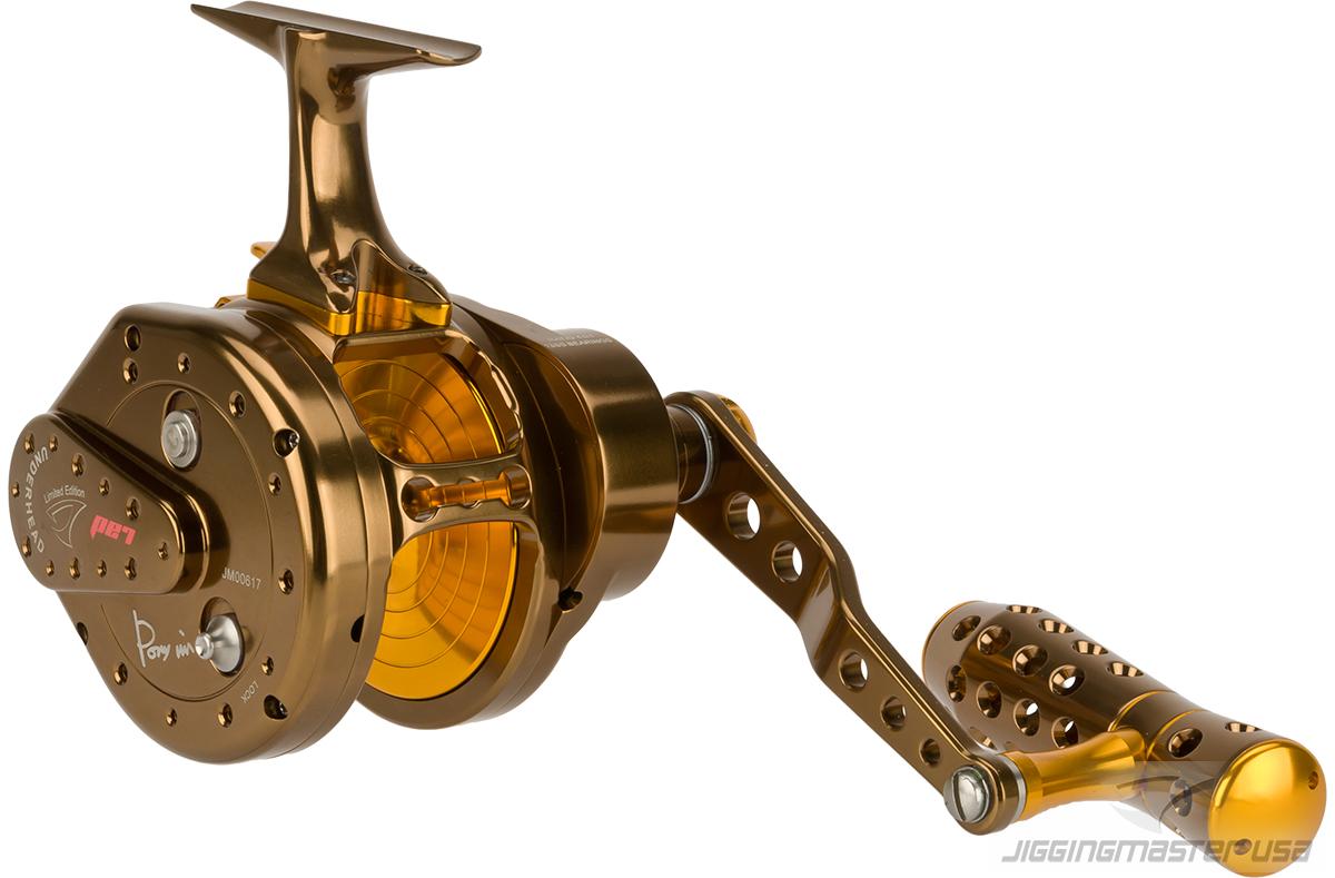 Jigging Master UnderHead Reel Coffee Gold Limited Edition (Size PE7