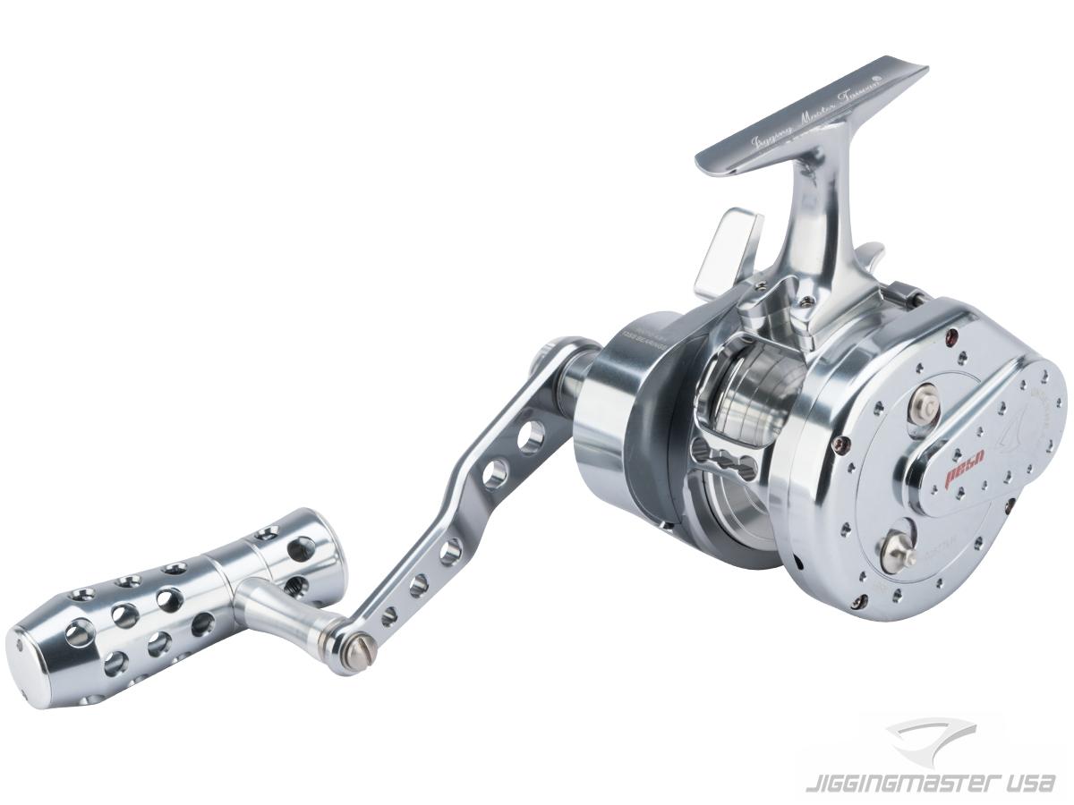 Jigging Master UnderHead Reel (Color: Grey-Silver / PE5N / Left