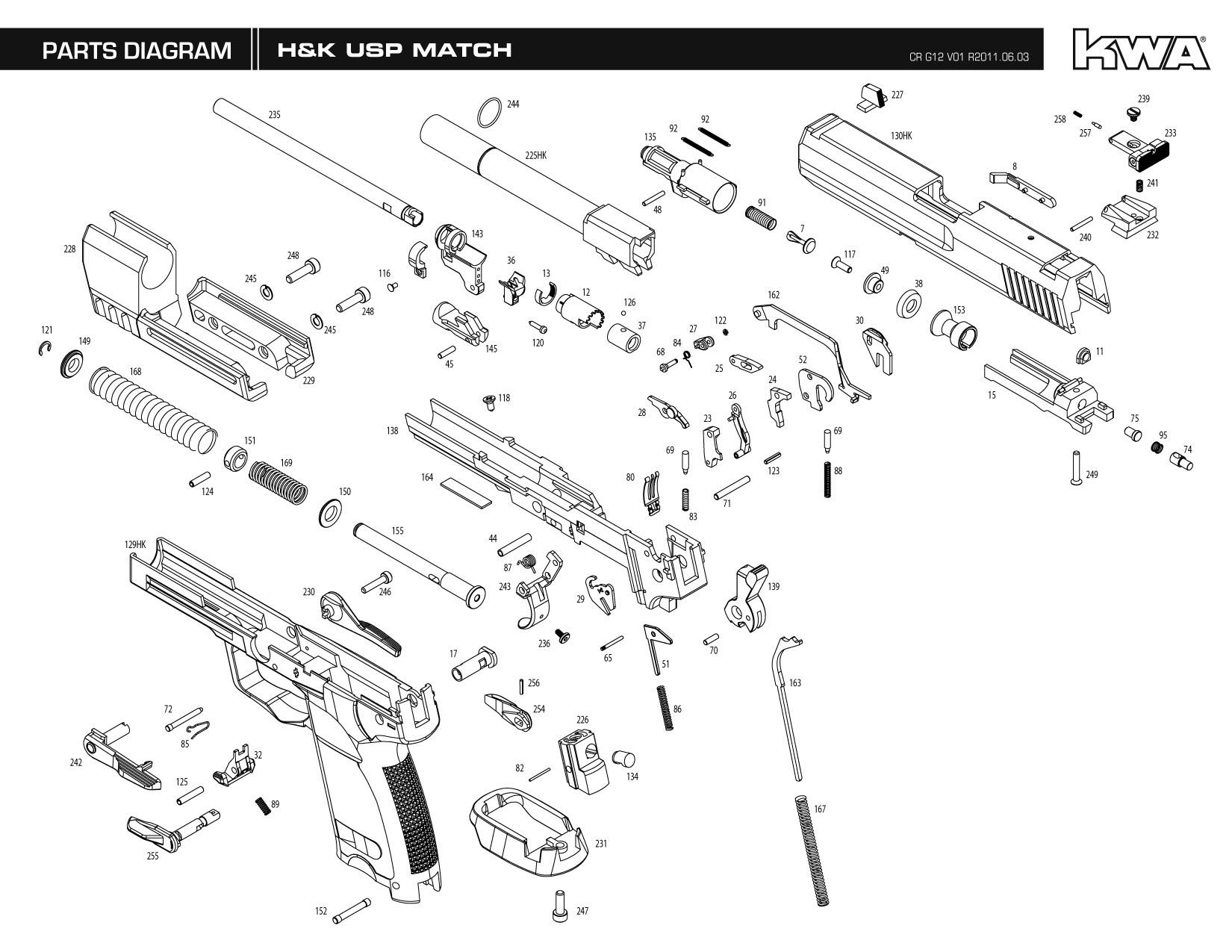 Air Rifle Diagram