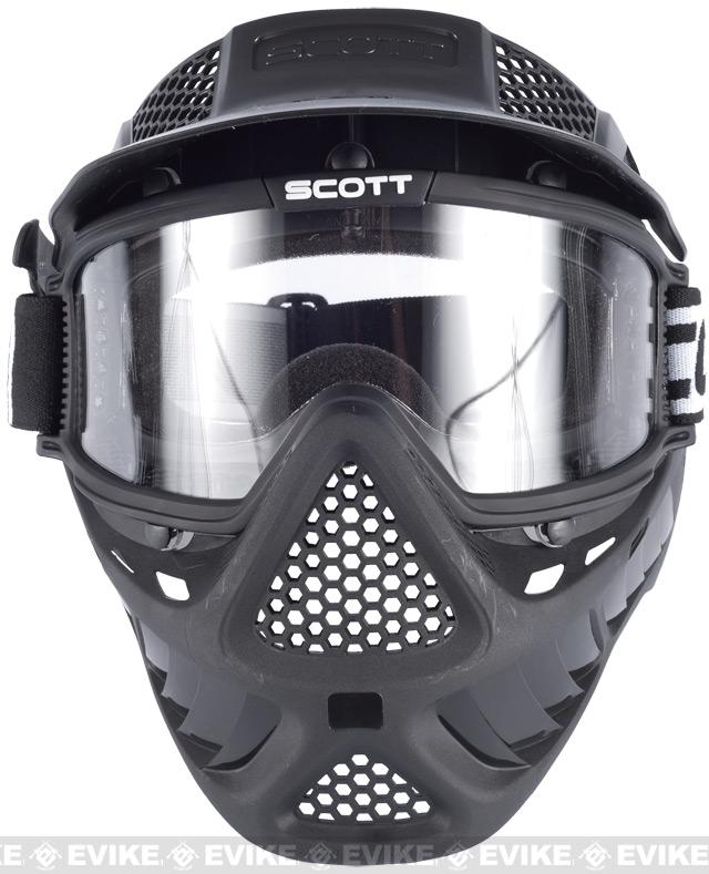 z SCOTT Vectra Single Airsoft Paintball Full Face Mask / Goggle, Tac