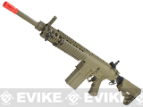 Knight's Armament SR25 Carbine Airsoft AEG Rifle by ARES - Tan Knight's Armament SR25 Carbine Airsoft AEG Rifle by ARES - Tan