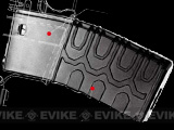 ICS T4 Tactical Type 300rd Hi-CAP Magazine For M4 M16 Series Airsoft AEG ICS T4 Tactical Type 300rd Hi-CAP Magazine For M4 M16 Series Airsoft AEG