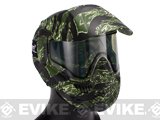 Annex MI-7 Full Face Airsoft Paintball Mask with Thermal Lens - Tiger Stripe